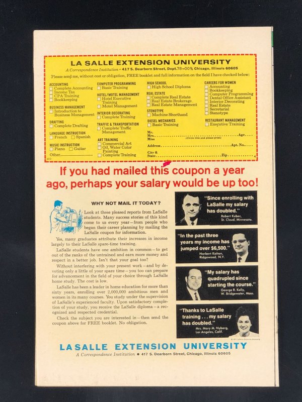 Special Marvel Edition #5 (1972) Starring Sgt. Fury