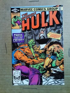 The Incredible Hulk #257 (1981) VF condition