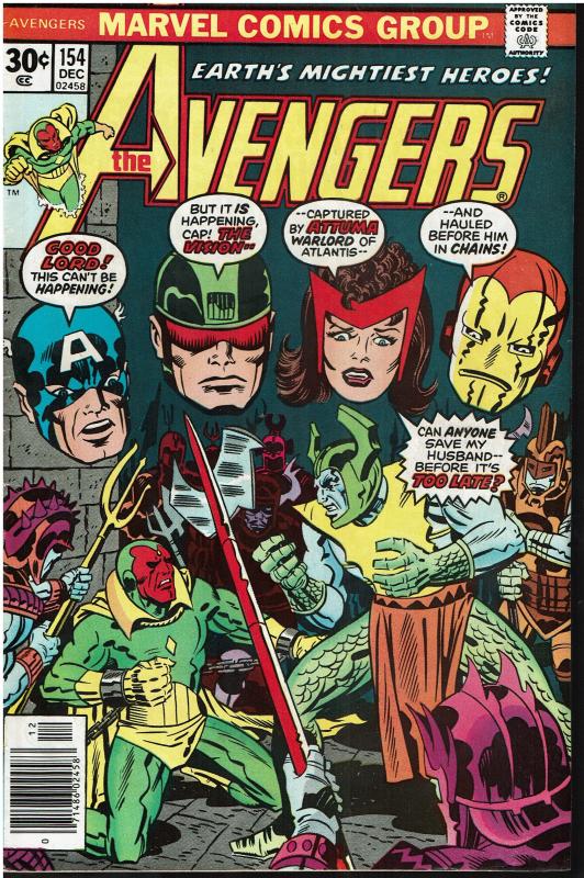 Avengers #154, 7.0 or Better