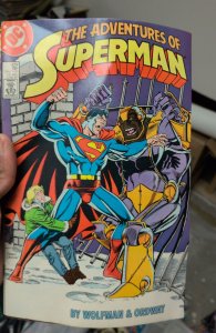 Adventures of Superman #429 Direct Edition (1987) Superman 