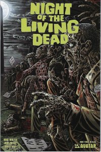 Night of the Living Dead # 2 Wrap Around Variant Cover !!!    NM