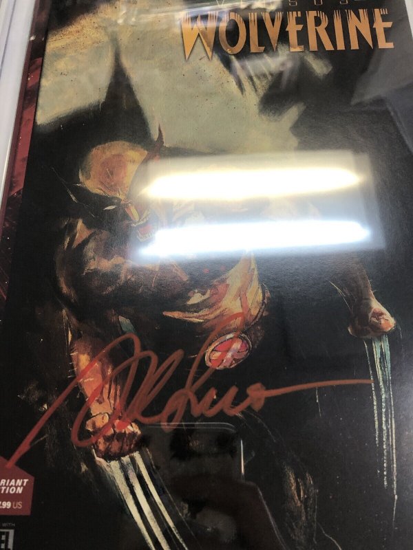 Predator VS Wolverine (2023) # 1 (CGC 9.8) Signed Sketch Alex Maleev * Census =3