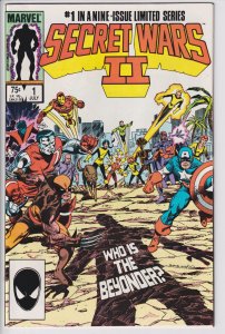 SECRET WARS II #1 (Jul 1985) NM 9.6 white! I've had this copy since it w...