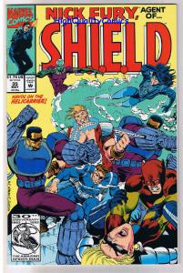 NICK FURY Agend of SHIELD #35, NM+, Eyepatch, Cigar, 1989, more in store