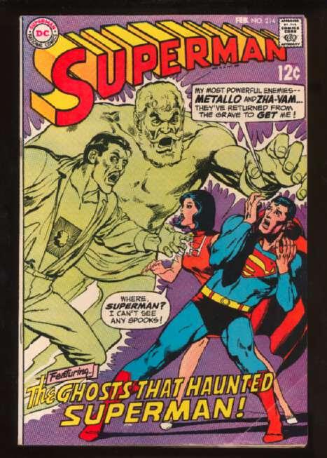 Superman (1939 series) #214, Fine+ (Actual scan)