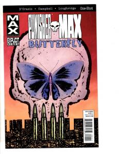 Lot Of 3 Punisher Marvel Max Comic Books # 11 18 Butterfly MK7 