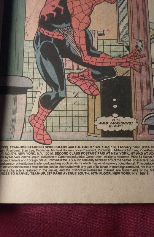 Marvel Team-Up #150 (1985)