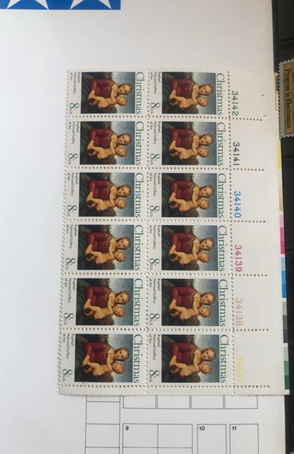 1973 US Post Office Souvenir stamp mint set