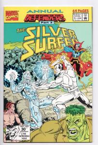 Silver Surfer Annual #5 - App of Hulk (Marvel, 1992) - NM