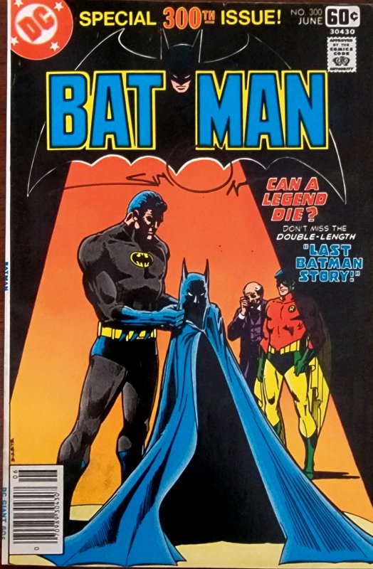 Batman #300  (Vol. 1, 1978) Walt Simonson autograph