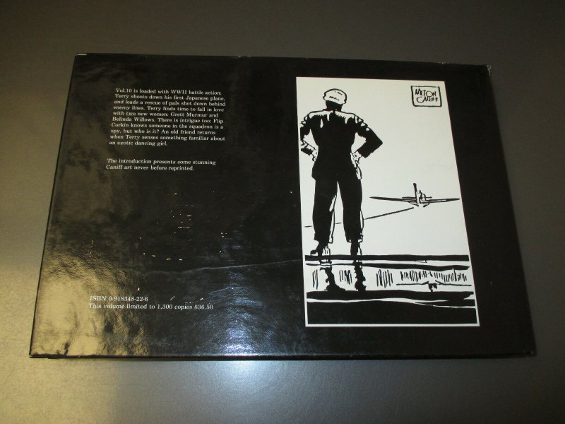 1986 Terry And The Pirates v. #10 HC/DJ VF/VG+ #350/1300 by Milton Caniff