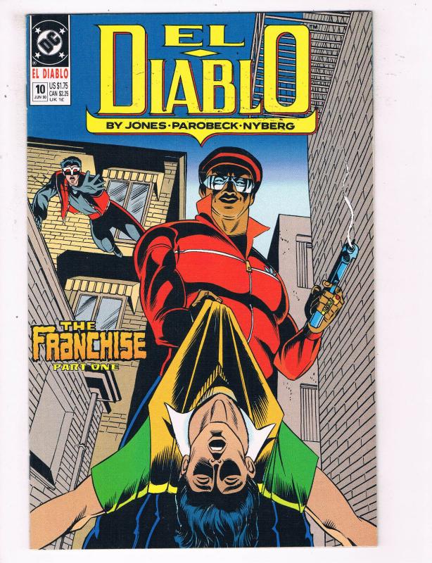 El Diablo #10 VF DC Comics Comic Book Jones June 1990 DE22