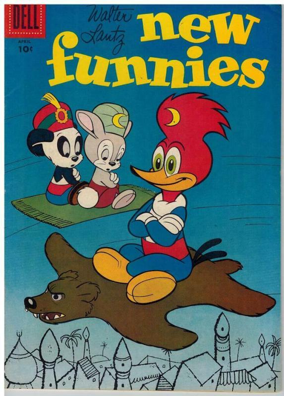 NEW FUNNIES 242 VG-F April 1957 COMICS BOOK