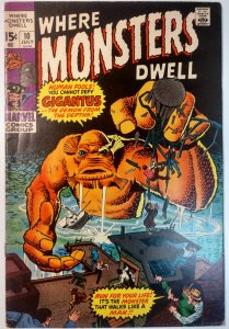 Where Monsters Dwell #10 (5.0, 1971)