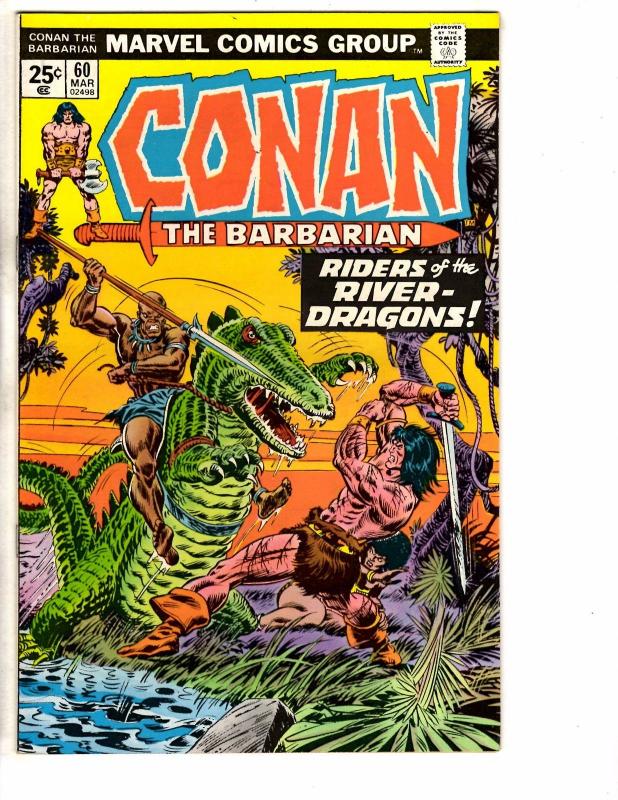 4 Conan The Barbarian Marvel Comic Books # 58 59 60 61 Red Sonja King Kull WI1