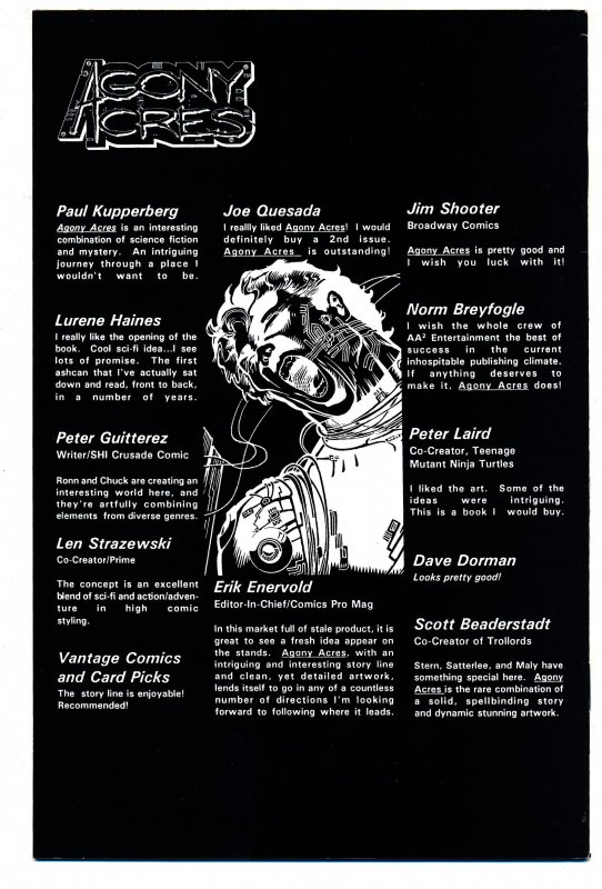 Agony Acres (1996) #1 NM-