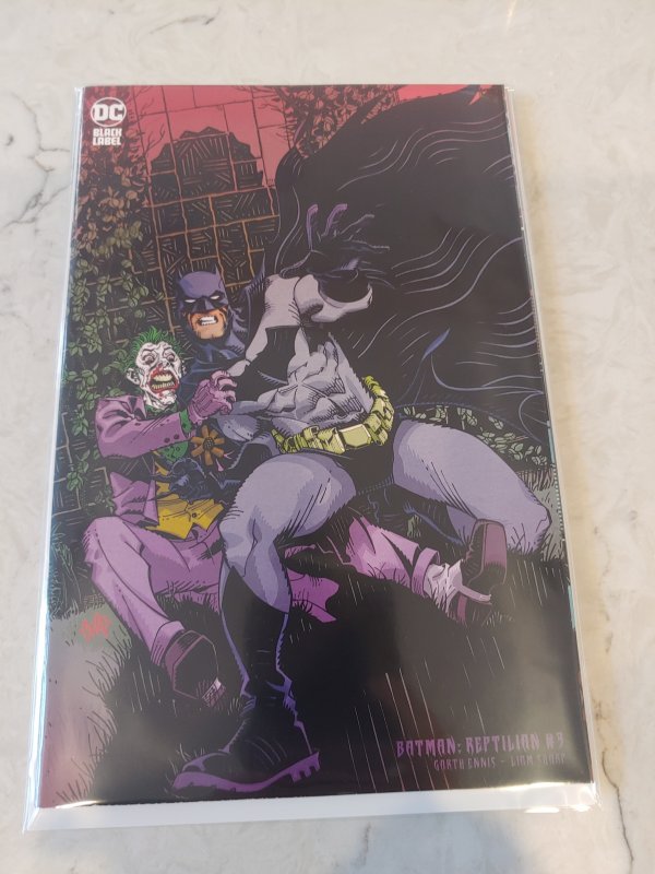 BATMAN REPTILIAN #3 CULLY HAMNER VARIANT DC/BLACK LABEL COMICS