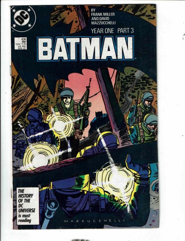 Batman Year One Complete DC Comics Ltd Series # 404 405 406 407 VF Range RJ7