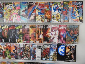 Huge Lot of 200+ Comics W/  Spiderman, Ghost Rider, +More! Avg VF Condition!