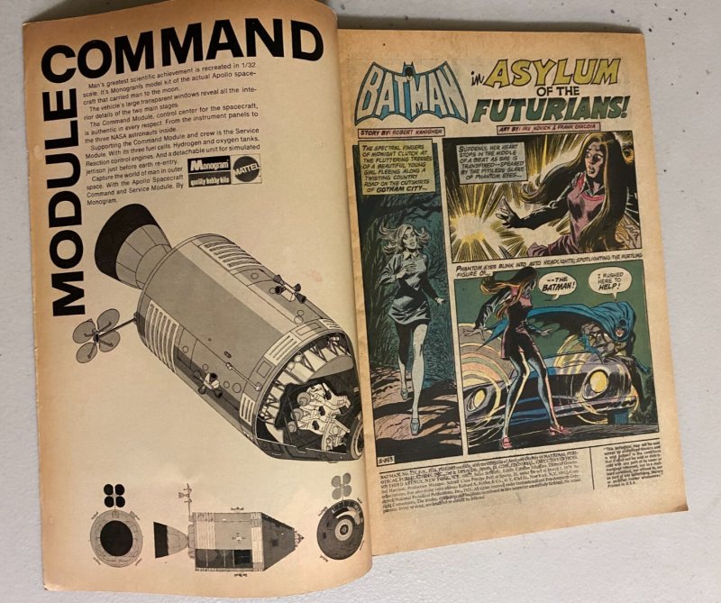 Batman #229 DC (4.5 VG+) cover pencils by Neal Adams (1971)