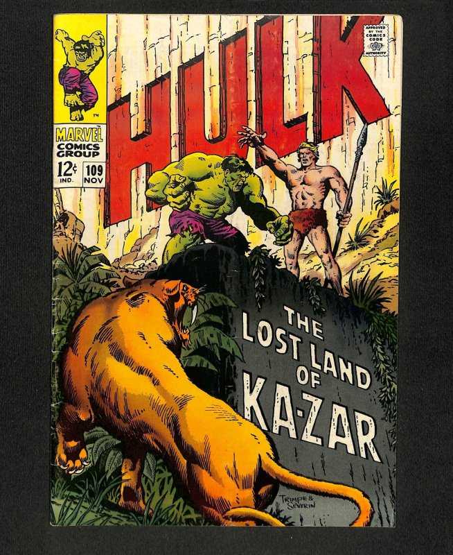 Incredible Hulk (1962) #109 Ka-Zar!