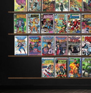 Huge Lot 150+ Comics with The Avengers, Cable, Alpha Flight & More!