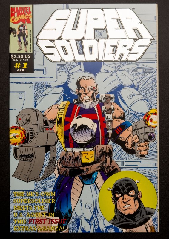 Super Soldiers #1 (1993) [Foil title] VF/NM