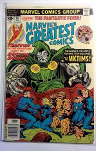 Marvel's Greatest Comics #68 (1977) Marvel Fantastic Four 1st Print Comic Book