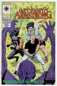 ARCHER & ARMSTRONG #22, NM+, Valiant, Mike Baron, Upper Deck, 1992, Darque