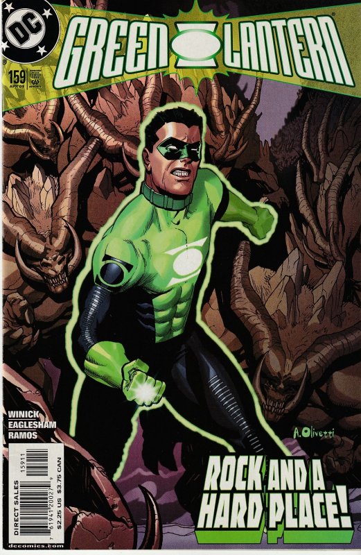 Green Lantern(vol. 3) #157,158, 159,160,161  Jade/Donna Troy Team up ! Mogo Back