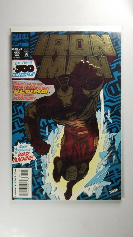 Iron Man 2PC #299-300 - Newsstand/Direct Edition (VF/NM) 1993