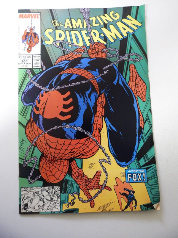 The Amazing Spider-Man #304 (1988) VG Condition