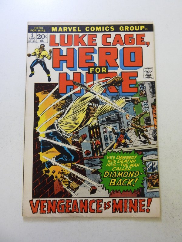 Hero for Hire #2 (1972) FN condition