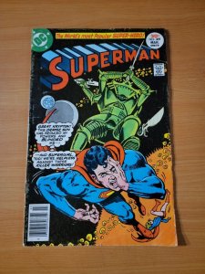 Superman #309 ~ FINE FN ~ 1977 DC Comics