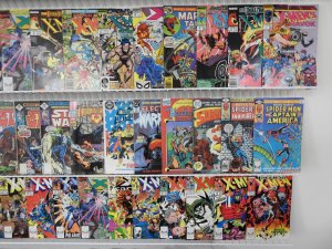 Huge Lot of 200+ Comics W/ X-Men, Wolverine, Marvel Team Up