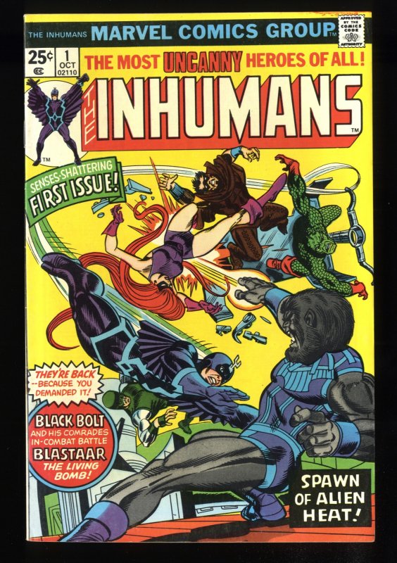 Inhumans #1 VF 8.0