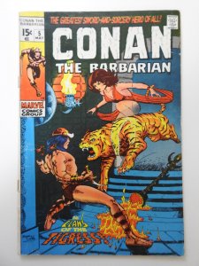 Conan the Barbarian #5  (1971) GD/VG Condition! See description