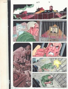 Spectacular Spider-Man #259 p.4 Color Guide Art - Hobgoblin by John Kalisz