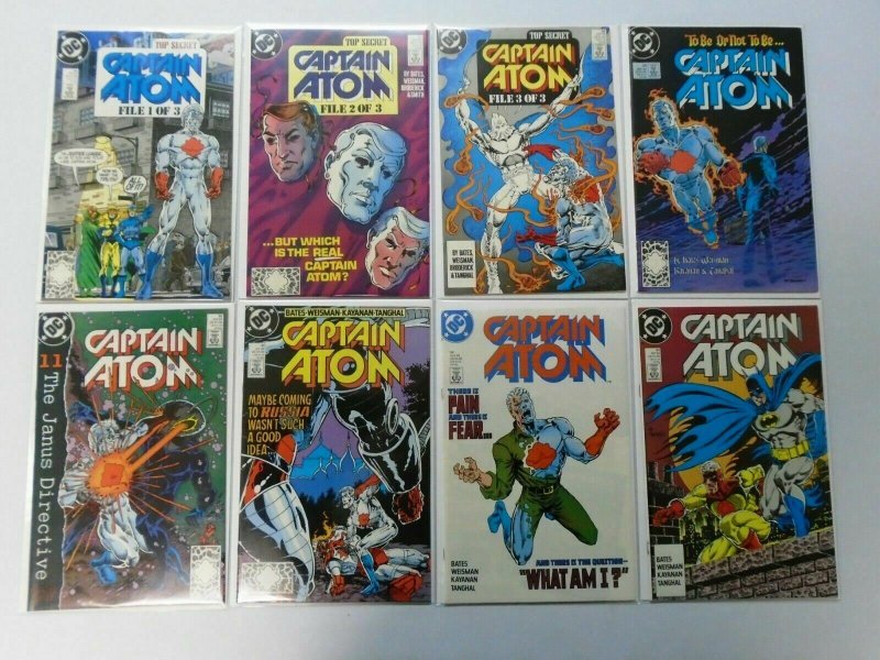 Captain Atom lot from:#2-51 + Annual:#1+2 47 different 8.0 VF (1987-91)