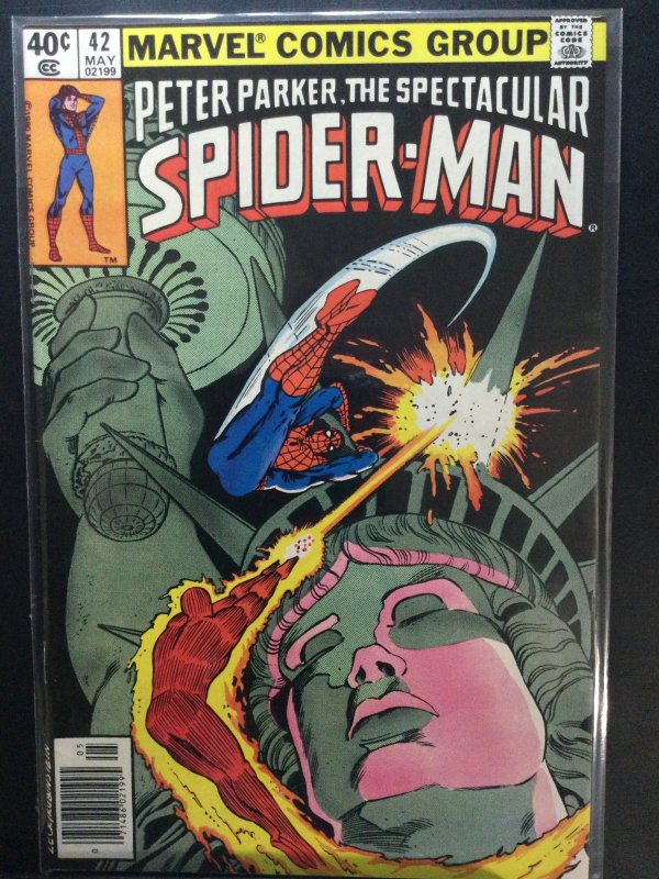 The Spectacular Spider-Man #42 Newsstand Edition (1980)