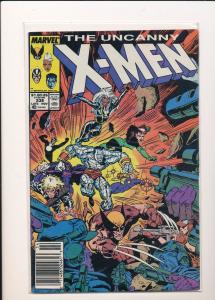 Lot of 5 ~ Marvel The Uncanny X-Men #229, 235, 236, 237, 238 F/VF (SRU014)