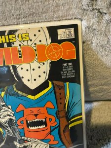 This Is WildDog comic #1 DC Rare Wild Dog