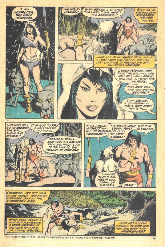 CONAN THE BARBARIAN #49 & 50 (1975) 8.0 VF Roy Thomas! John Buscema! Monsters!