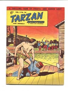 TARZAN ADVENTURES 8 #24-1958-SEPTEMBER-HAL FOSTER ART FN/VF 