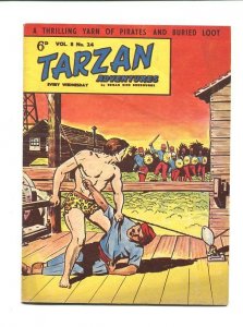 TARZAN ADVENTURES 8 #24-1958-SEPTEMBER-HAL FOSTER ART FN/VF 