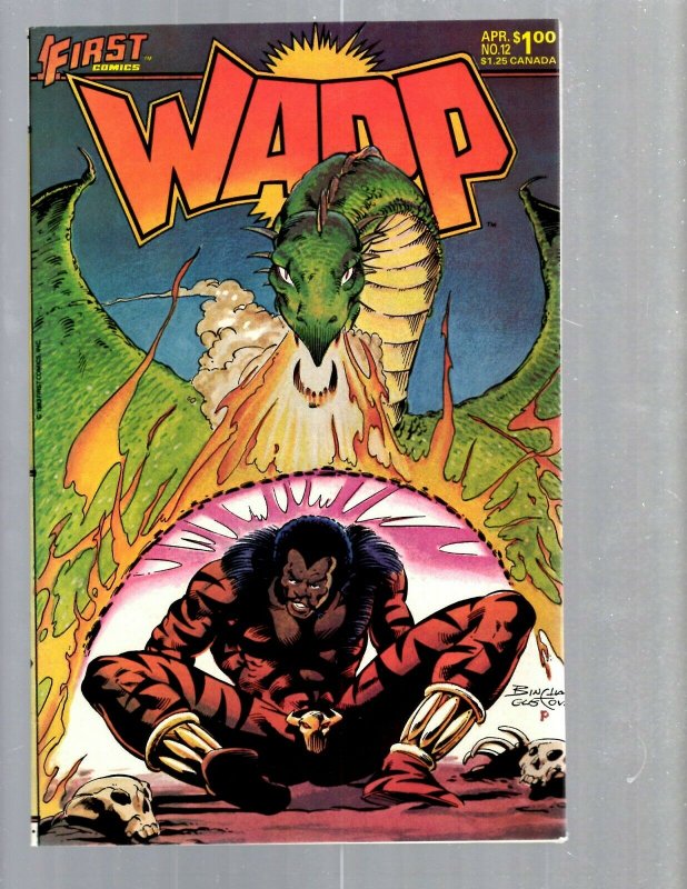 12 First Comics Warp #1 2 3 4 5 6 7 8 9 10 11 12 GK50