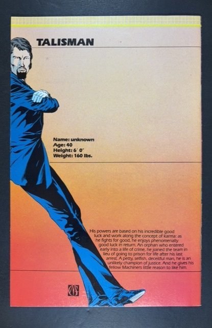 Justice Machine #11 (1987)