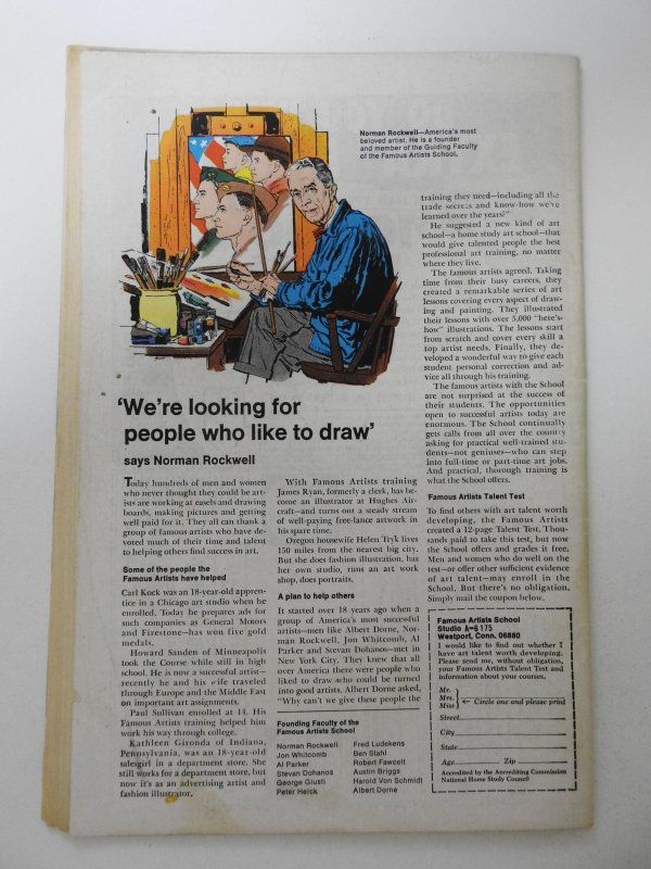 The X-Men #62 (1969) VG Condition moisture stain