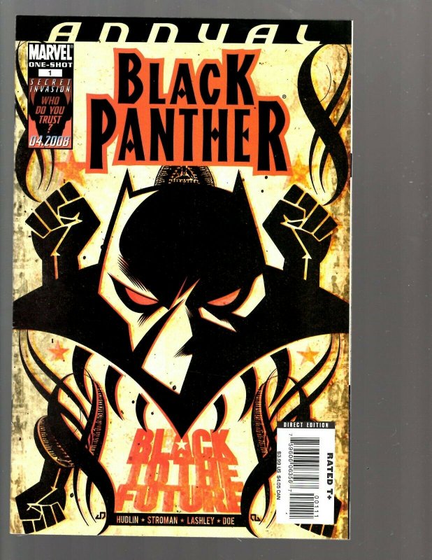 12 Comics Black Panther 2 3 ANN 1 Black Knight Exodus 1 Panther 7 27 + more EK22
