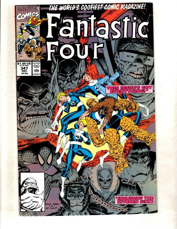 12 Fantastic Four Comics # 214 215 219 221 250 259 260 347 348 349 351 352 DJ1